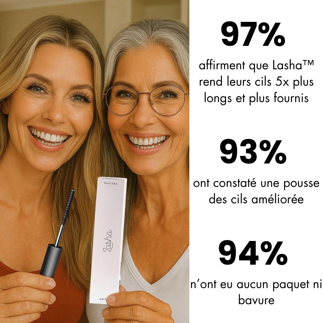 Lasha™ - Sublime vos cils toute la journée