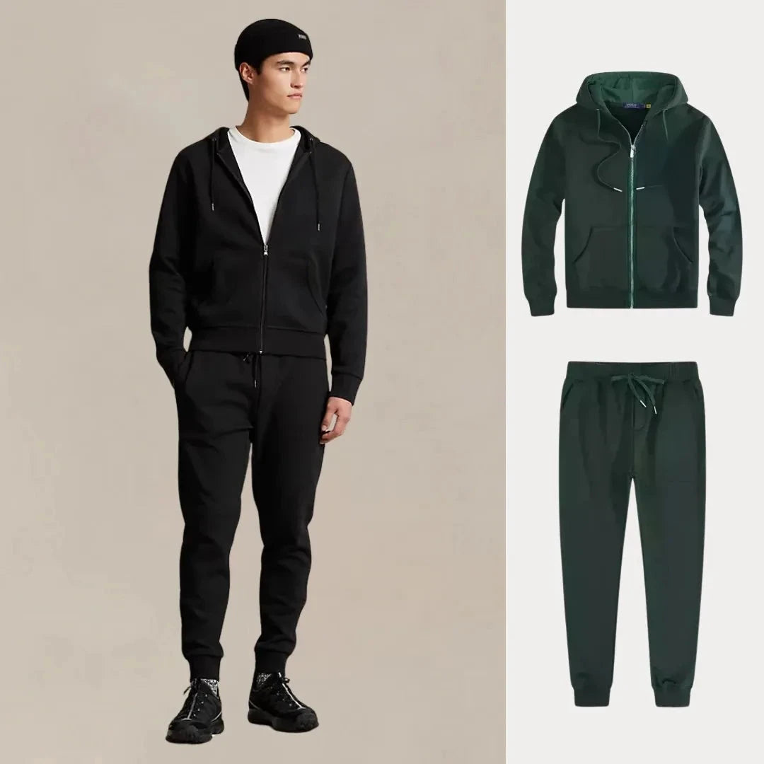 1 KAUFEN, 2 ERHALTEN – PREMIUM-FLEECE-SET URBAN COMFORT Vantineri SCHWARZ S 