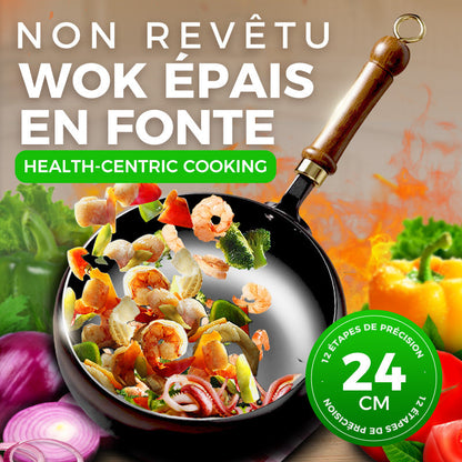 🔥Offres à durée limitée🔥Pot en fer épais non revêtu