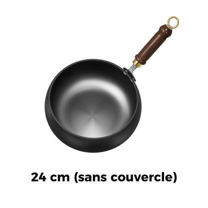 🔥Offres à durée limitée🔥Pot en fer épais non revêtu