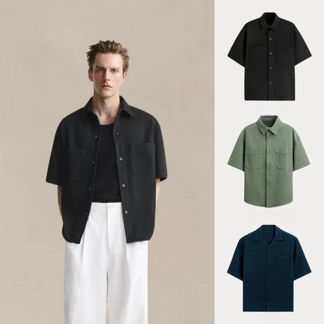 Kaufen Sie 1, erhalten Sie 3 – Core Comfort Unisex-T-Shirt-Set Vantineri SCHWARZ • GRÜN • MARINEBLAU S 