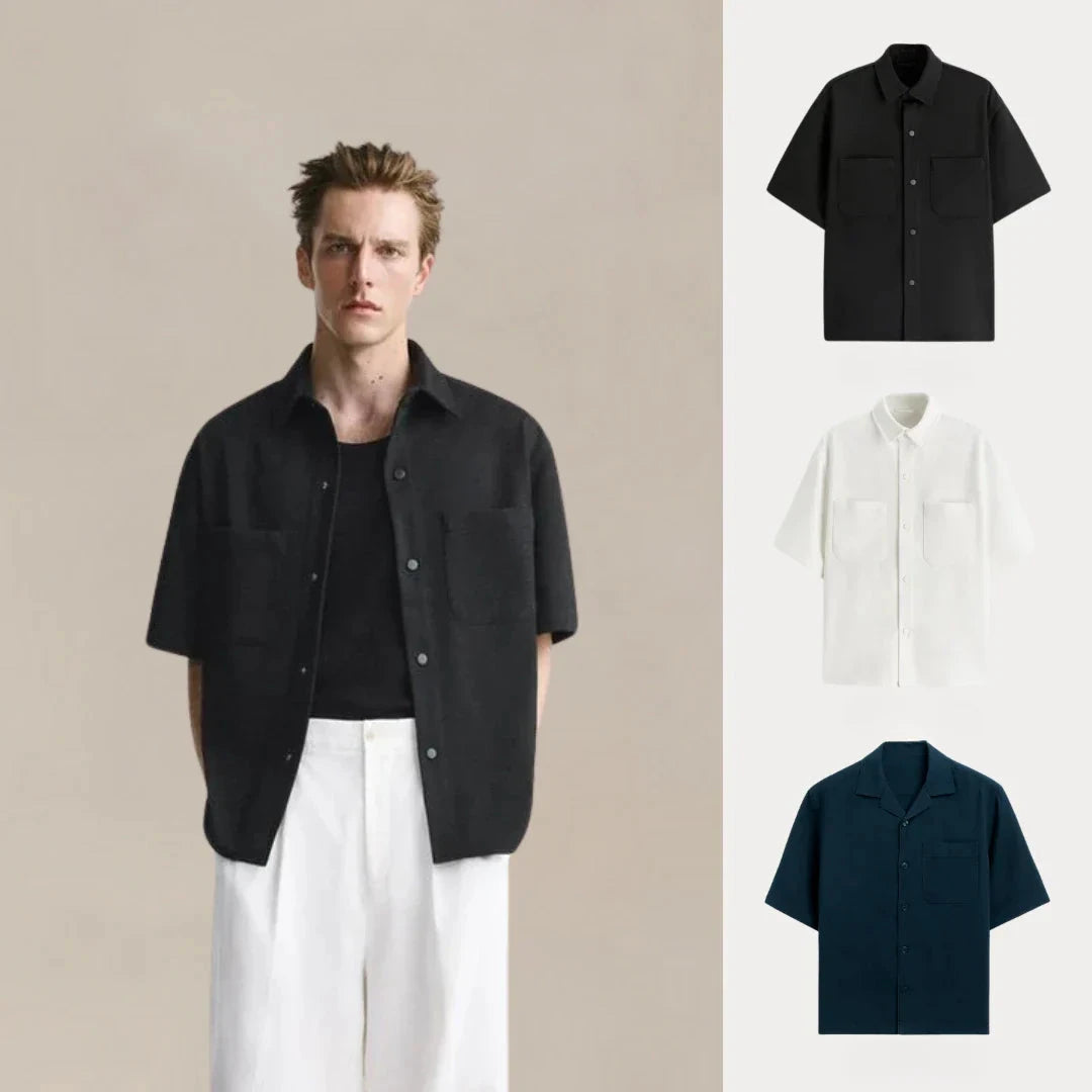 Kaufen Sie 1, erhalten Sie 3 – Core Comfort Unisex-T-Shirt-Set Vantineri SCHWARZ • WEISS • MARINEBLAU S 