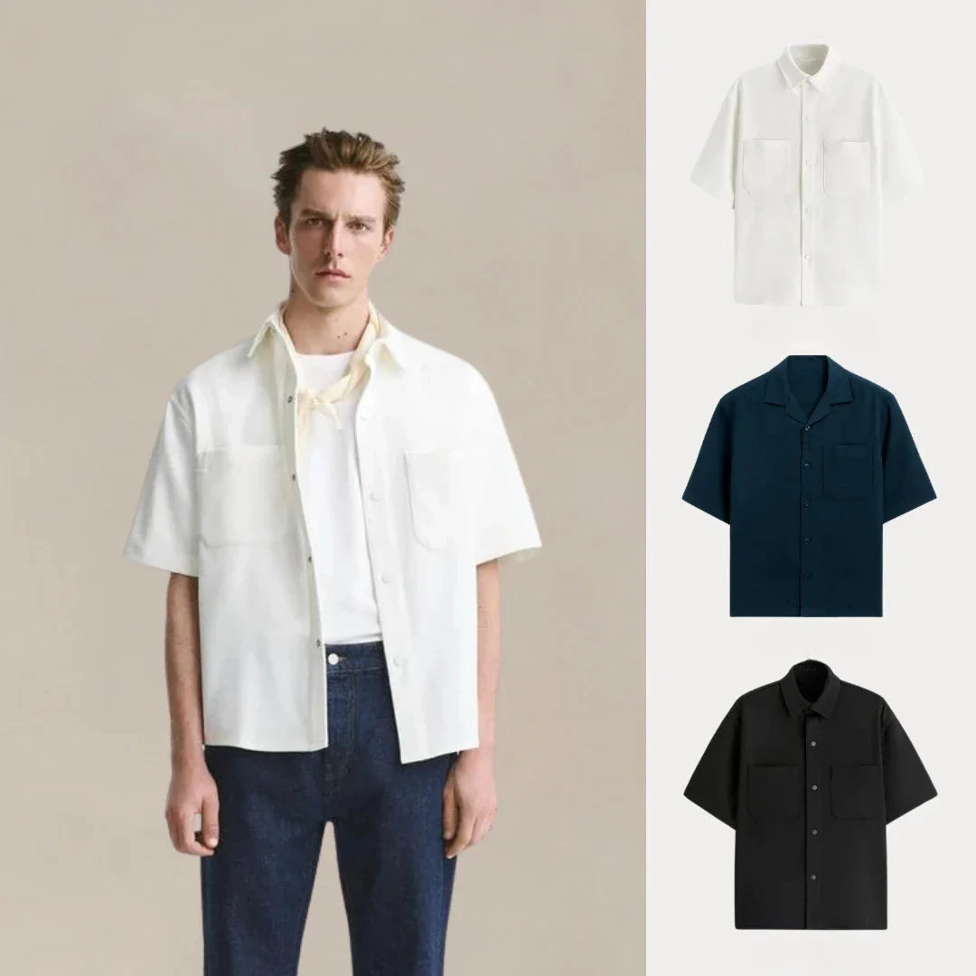 Kaufen Sie 1, erhalten Sie 3 – Core Comfort Unisex-T-Shirt-Set Vantineri WEISS • MARINEBLAU • SCHWARZ S 