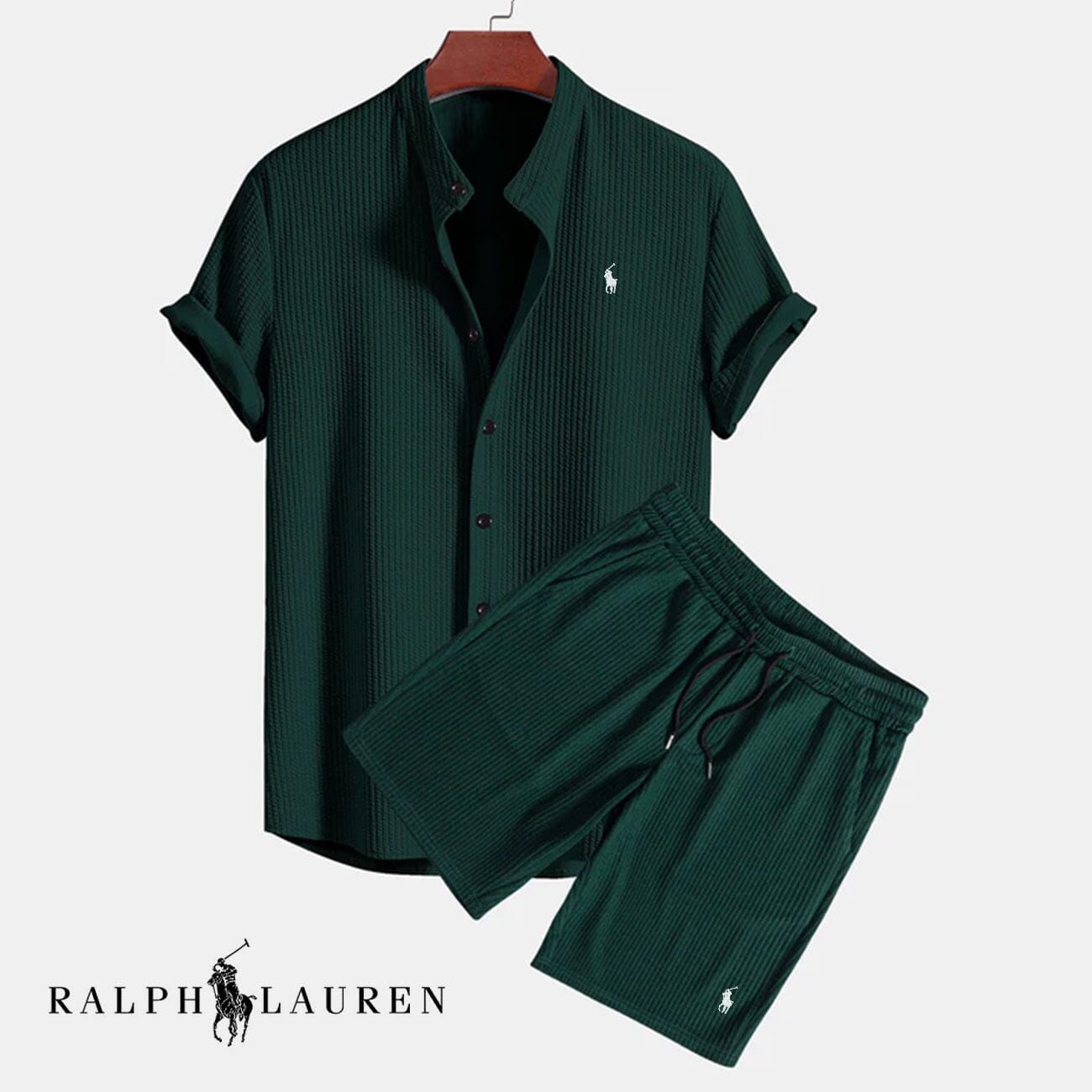 RL – Exclusive Men’s Set (2-Piece) Ralph Lauren Vantineri Dark Green S 