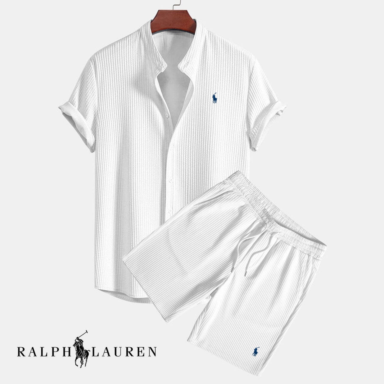 RL – Exclusive Men’s Set (2-Piece) Ralph Lauren Vantineri White S 