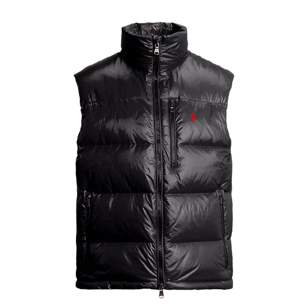 RL | Gilet Signature Homme – Déstockage Ralph Lauren Vantineri Black Prestige XS 