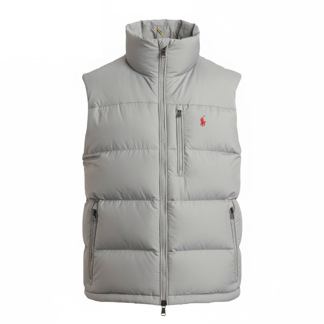 RL | Gilet Signature Homme – Déstockage Ralph Lauren Vantineri Gris Clair XS 