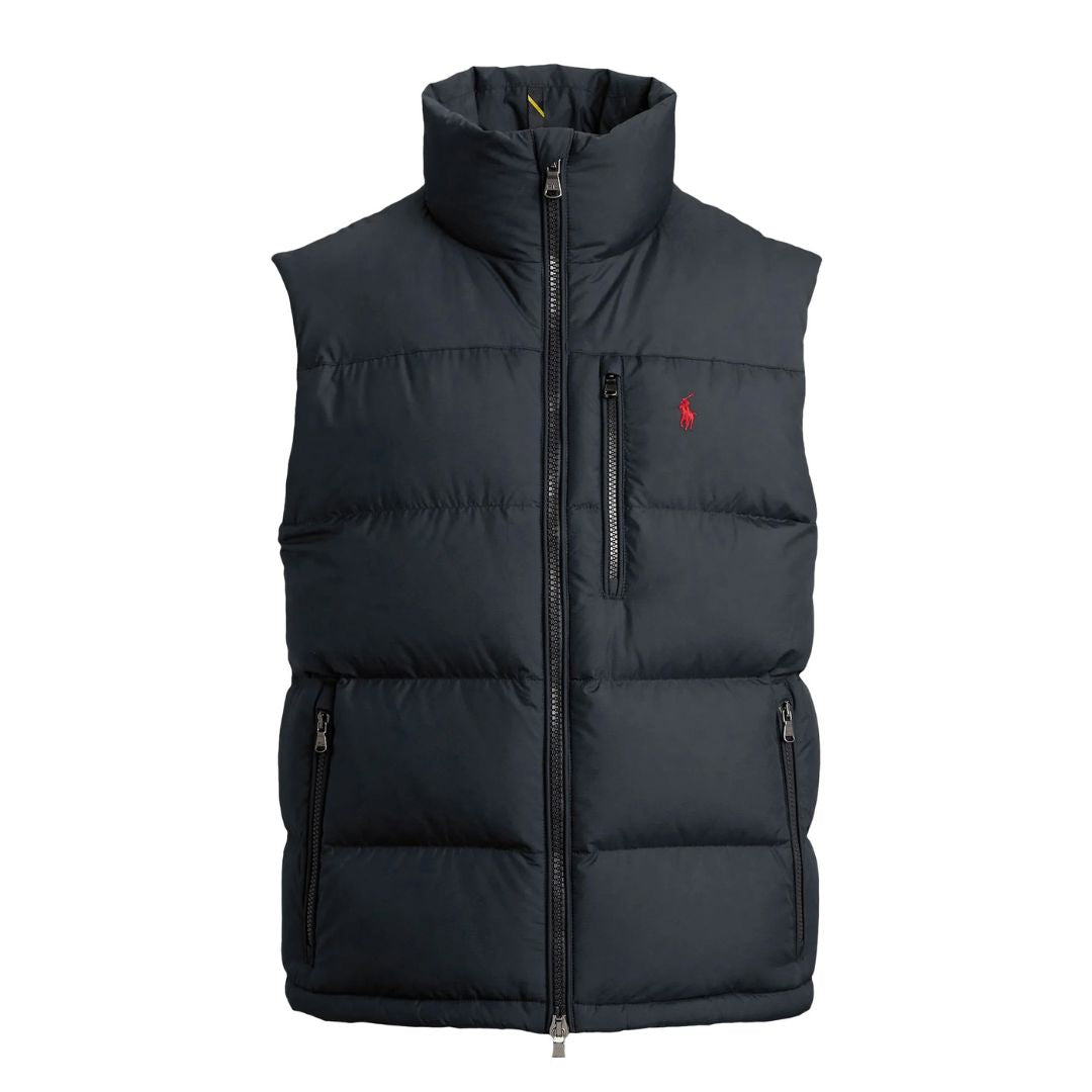 RL | Gilet Signature Homme – Déstockage Ralph Lauren Vantineri Noir Intemporel XS 