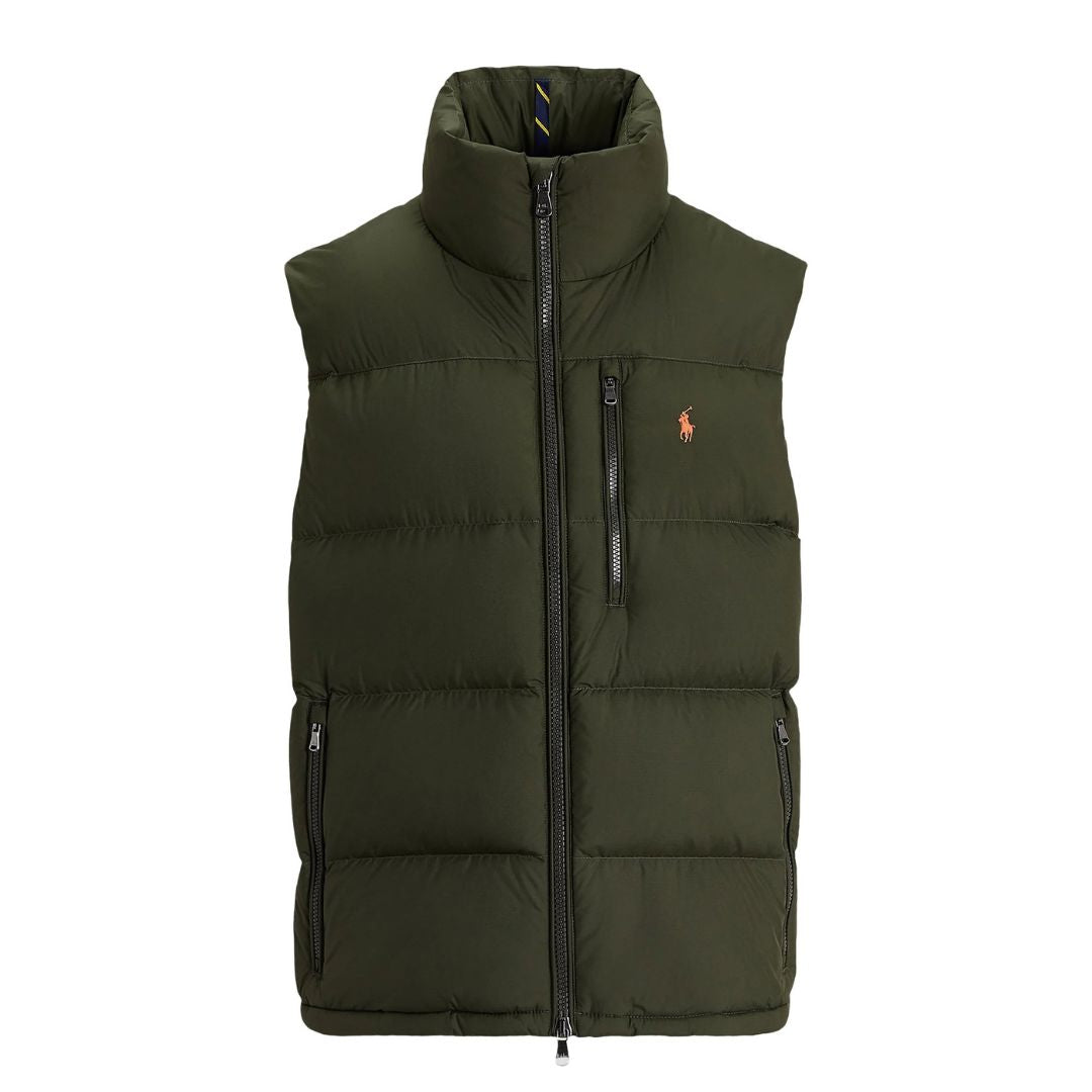 RL | Gilet Signature Homme – Déstockage Ralph Lauren Vantineri Vert Impérial XS 