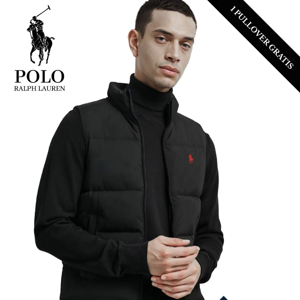 RL Weste + Gratis-Pullover (LAGERRÄUMUNG) Ralph Lauren Vantineri 