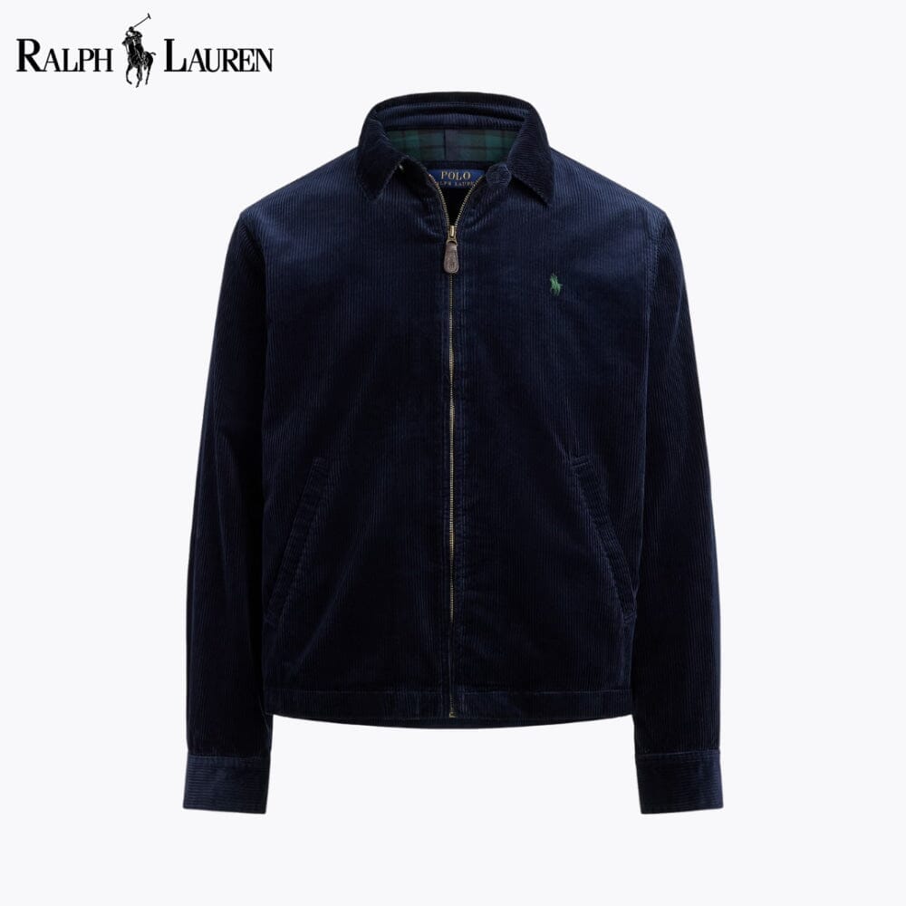 RL Wynton Corduroy Jacket Ralph Lauren Vantineri Blue Navy S 