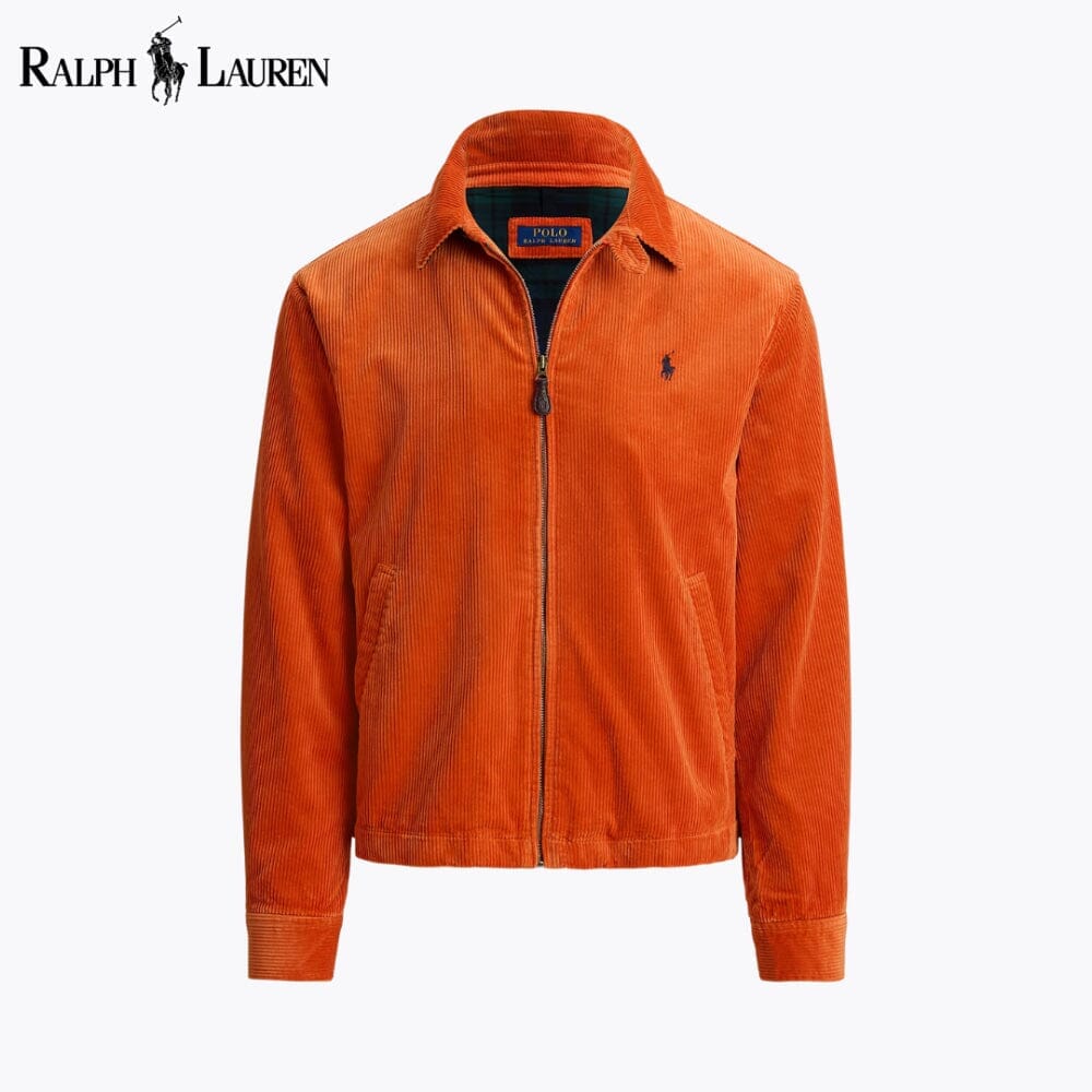 RL Wynton Corduroy Jacket Ralph Lauren Vantineri Orange S 