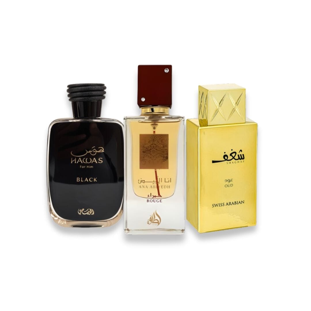 SET Arabian Bestseller – 3x 100 ml / EDP Luxvian 